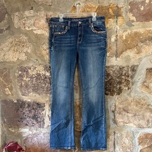Grace Dark Blue Boot Cut Women's Jeans